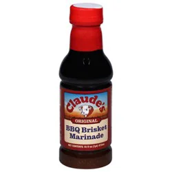 Claudes Marinade Sauce Barbeque Brisket - 16 Fl. Oz.