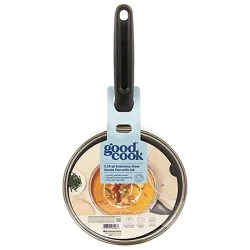 Good Cook Stainless Sauce Pan 2 Qt - Each