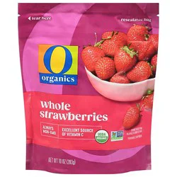 O Organics Strawberries Whole - 10 Oz