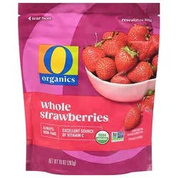 O Organics Strawberries Whole - 10 Oz