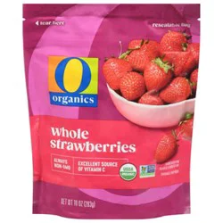 O Organics Strawberries Whole - 10 Oz