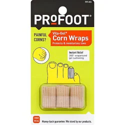 Profoot Vita Gel Corn Wraps - 3 Count