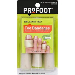 Profoot Toe Bandages - 3 Count