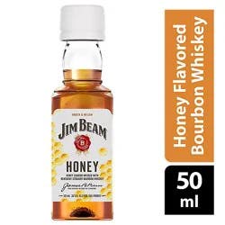 Jim Beam Honey Kentucky Straight Bourbon Whiskey 70 Proof - 50 Ml