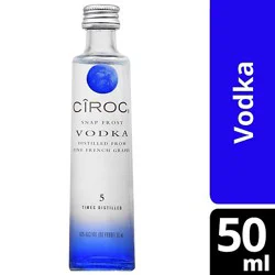 Ciroc Vodka 80 Proof - 50 Ml