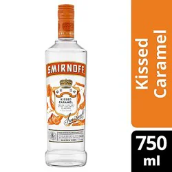 Smirnoff Kissed Caramel Vodka Infused With Natural Flavors - 750 Ml