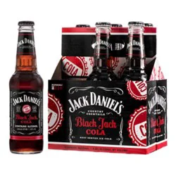 Jack Daniel's Country Cocktails Black Jack Cola In Bottles - 6-10 Oz
