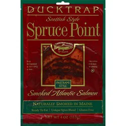Ducktrap Spruce Pt Salmon Atlantic Smoked Pastrami - Each