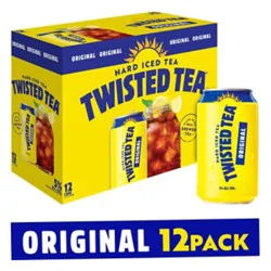 Twisted Tea Original Hard Iced Tea Cans - 12-12 Fl. Oz.