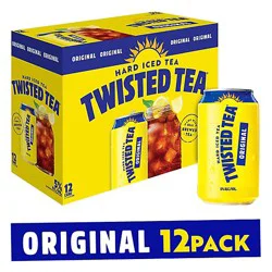 Twisted Tea Original Hard Iced Tea Cans - 12-12 Fl. Oz.