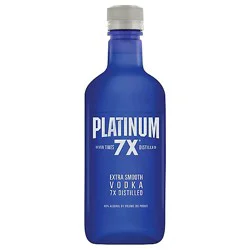 Platinum 7x Vodka 80 Proof In Traveler Bottle - 750 Ml