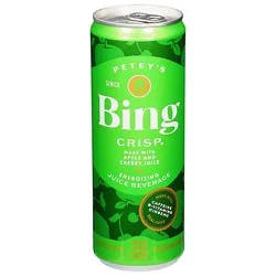 Bing Crisp Drink Apple & Cherry Juice - 12 Fl. Oz.