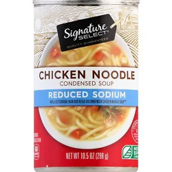 Signature Select Chicken Noodle 98% Fat Free Condensed Soup - 10.5 Oz