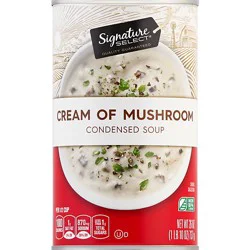 Signature Select Cream Of Mushroom Condensed Soup - 26 Oz