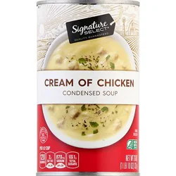 Signature Select Cream Of Chicken Condensed Soup - 26 Oz