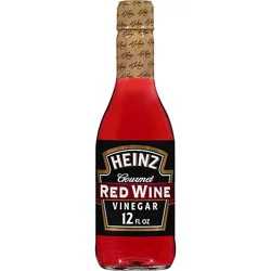Heinz Gourmet Red Wine Vinegar Bottle - 12 Fl. Oz.