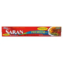 Saran Premium Wrap Plastic Film 100 Square Feet - 1 Count