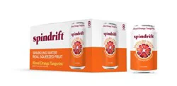 Spindrift Blood Orange Tangerine Sparkling Water - 8-12 Fl. Oz.