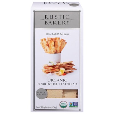 slide 1 of 1, Rustic Bakery Olive Oil Sel Gris Flatbread - 6 Oz, 6 oz