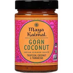 Maya Kaimal Indian Simmer Sauce Goan Coconut Mild - 12.5 Oz