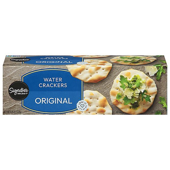 slide 1 of 1, Signature Select Crackers Water Original - 4.25 Oz, 4.25 oz