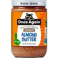 Once Again Crunchy Almond Butter - 16 Oz