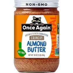 Once Again Crunchy Almond Butter - 16 Oz