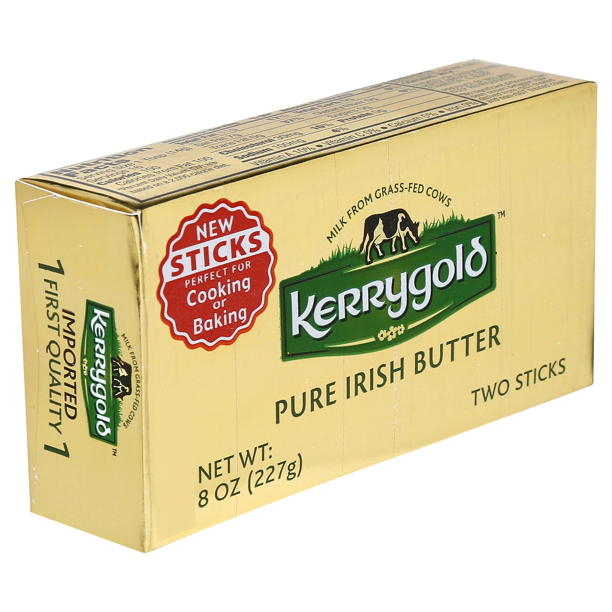 slide 4 of 7, Kerrygold Butter, Pure Irish, 2 ct