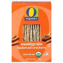 O Organics Crackers Organic Flatbread Multigrain - 5 Oz