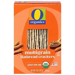 O Organics Crackers Organic Flatbread Multigrain - 5 Oz