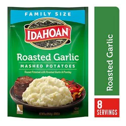 Idahoan Roasted Garlic Mashed Potatoes Family Size Pouch - 8 Oz