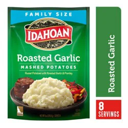 Idahoan Roasted Garlic Mashed Potatoes Family Size Pouch - 8 Oz
