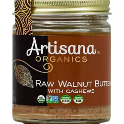 Artisana Organics Nut Butter With Cashews Raw Walnut - 8 Oz