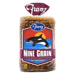 Franz San Juan Island Nine Grain Sandwich Bread - 24 Oz