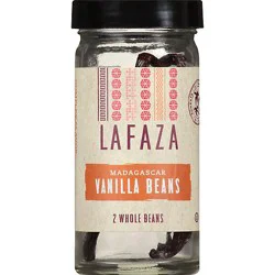 Lafaza Beans Vanilla Whole Madagascar Bourbon - 2 Count