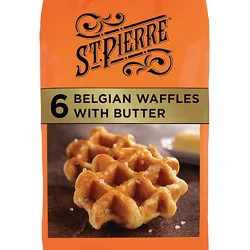 St. Pierre Brioche Butter Waffles 6 Count - 10.68 Oz