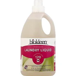 Biokleen Liquid Detergent Free & Clear Fragrance Free Jug - 64 Fl. Oz.