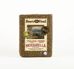 Boar's Head Italian Herb Whole Milk Cheese Cube