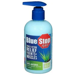 Blue Stop Max Massage Gel Premium - 8 Fl. Oz.