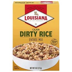 Louisiana Entree Mix Cajun Dirty Rice Box - 8 Oz