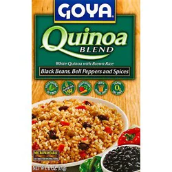 Goya Blend Quinoa Black Beans Bell Peppers And Spices Box - 6 Oz