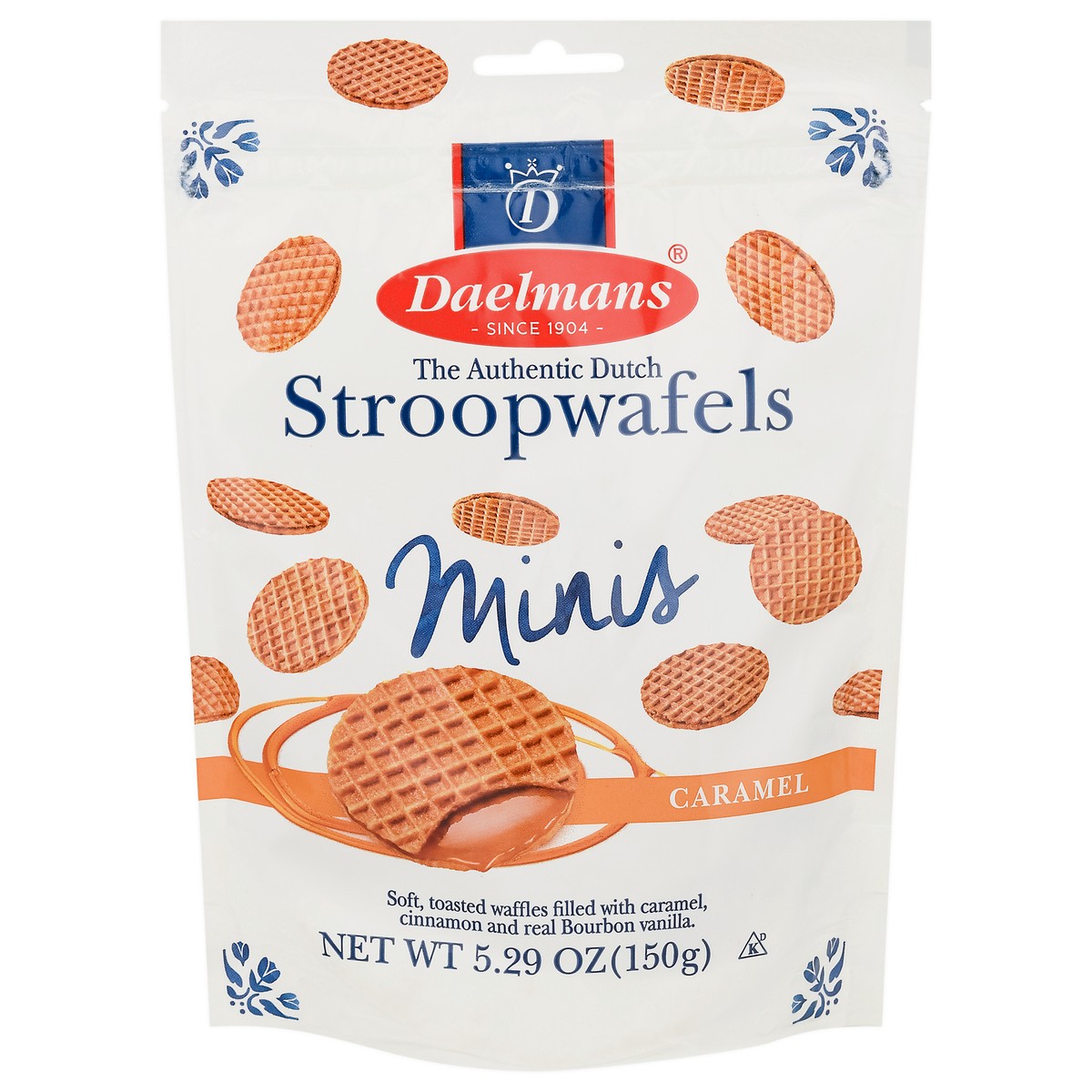slide 5 of 12, Daelmans Stroopwafels Waffles Mini Caramel - 5.29 Oz, 5.29 oz