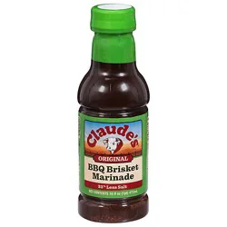 Claudes Marinade Barbecue Brisket - 16 Fl. Oz.