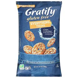 Gratify Pretzels Gluten Free Thins Everything - 10.5 Oz
