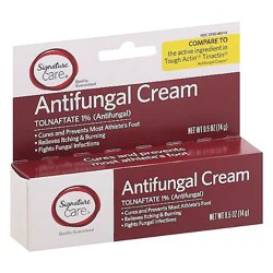Signature Select/care Antifungal Cream Tolnaftate 1% - 0.5 Oz