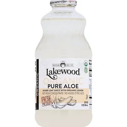 Lakewood Organic Juice Fresh Pressed Gmo Free Pure Aloe - 32 Fl. Oz.