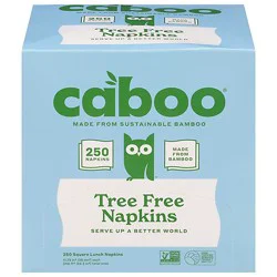 Caboo Paper Napkins 1-Ply Wrapper - 250 Count
