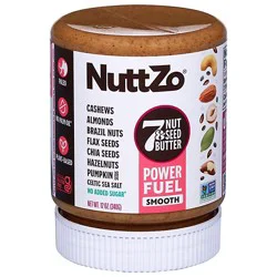 Nuttzo Seven Nut & Seed Butter Smooth Power Fuel - 12 Oz