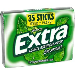 Extra Sugar Free Chewing Gum Spearmint Mega Pack - 35 Count