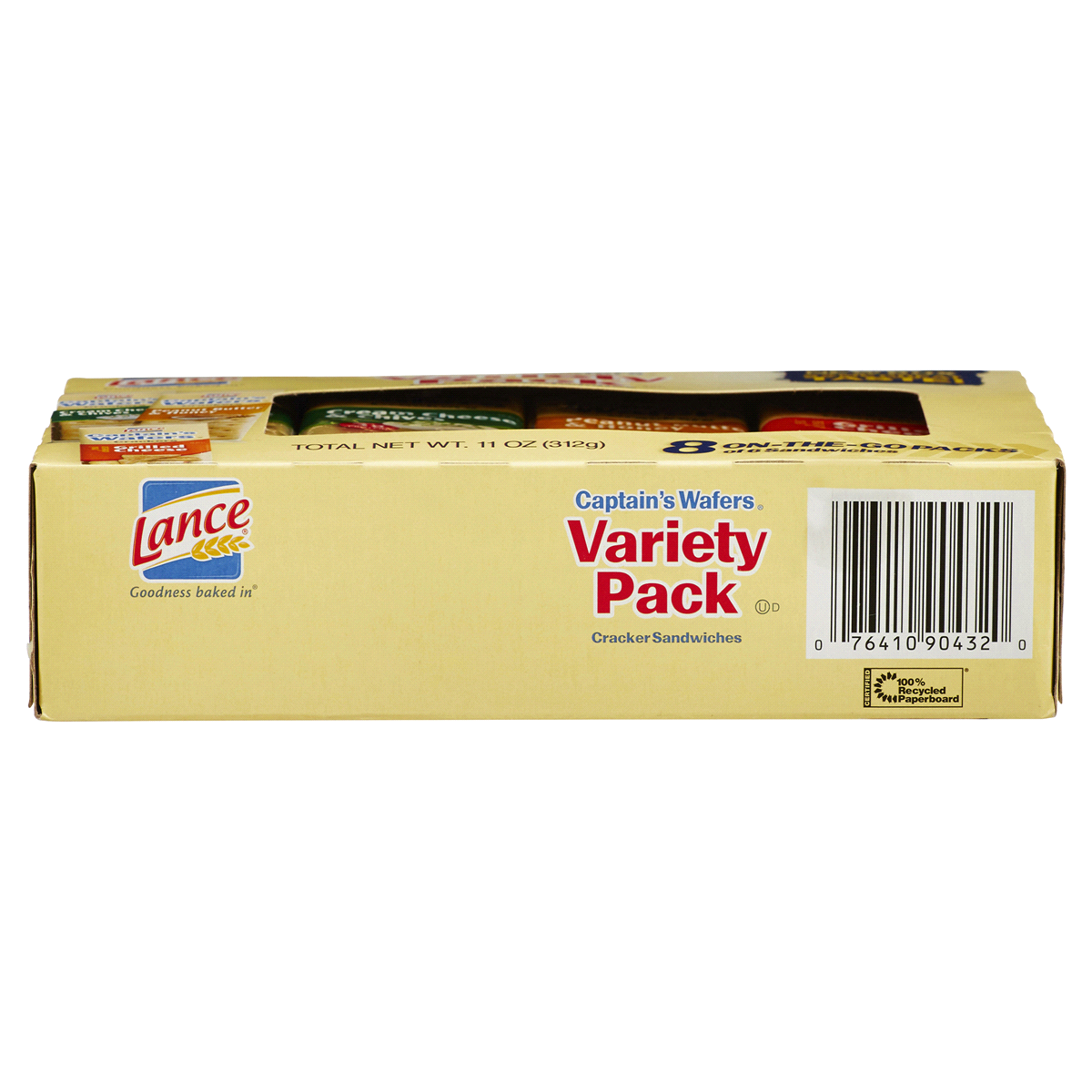 slide 4 of 5, Lance Captains Wafers Variety Pack Crackers, 11 oz